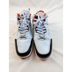Phat Farm Men’s Sneakers White Black Orange Size 12 High Top Retro Y2K